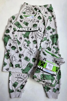 Детская пижама велюровая Minecraft Primark 140 см для мальчиков 767294