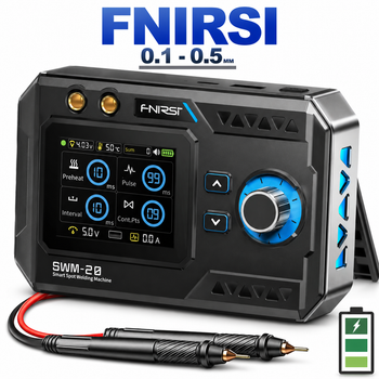 Портативний апарат для точкового зварювання акумуляторів ручний FNIRSI SWM-20 зварка для Li-ion акумуляторів та батарей 18650 та других набір