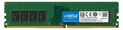 Оперативная память Crucial DDR4 16GB 2400MHz PC4-19200 Б/У