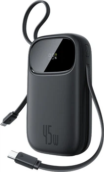 Powerbank Baseus EnerFill FC31 Qpow 3 10000 mAh 45W Black (P10082102123-00)