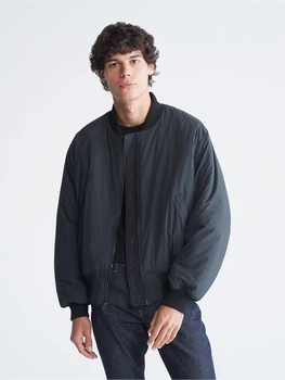 Бомбер мужской Calvin Klein 182591122 M Черный (1162098686)