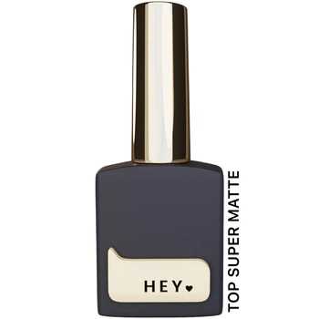HEYLOVE Super Matte Top Coat Матовий топ з липким шаром, 15 мл