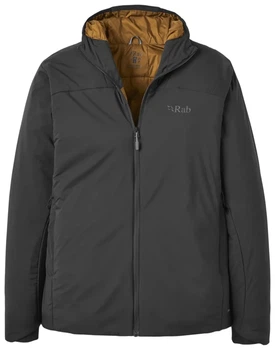 Чоловіча легка утеплена куртка Rab Xenair Alpine Light Jacket, Black (M)