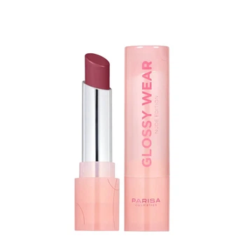 Помада для губ зволожуюча Parisa PGW-06 Lipstick Glow Wear №601 Рідкісний Нюд, 3,2 г
