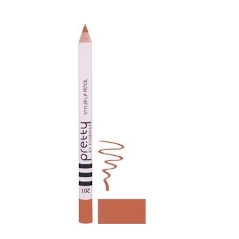 Олівець для губ контурний Pretty by Flormar Styler Lip Pencil №201 Нюдово-Бежевий, 1,14 г