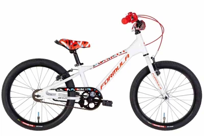 Велосипед AL 18" Formula Slim рама 10" белый с красным (OPS-FRK-20-256)