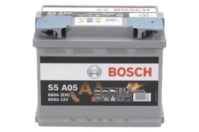 Автомобильный аккумулятор BOSCH 60Ah/680A P+ AGM S5 S5 A05 (BS 0092S5A050)