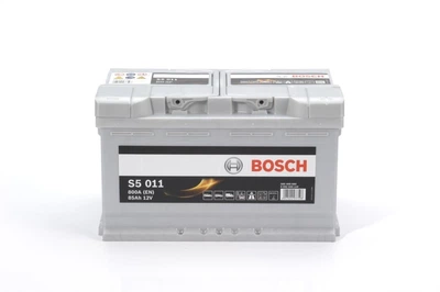 Автомобильный аккумулятор BOSCH 85Ah/800A/P+ S5 S5 011 SZARY (BS 0092S50110)