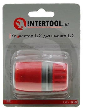 Конектор 1/2' для шланга 1/2' 1 INTERTOOL (ge-1016)