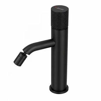 Смеситель для биде VBI Milano Duo black VBI-050104BL-H02BL