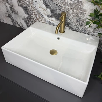 Умывальник VBI Rutino подвесной 60x46 см white VBI-017601
