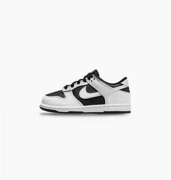 Кроссовки детские Nike Dunk Low Black/White 33.5 Чорний, Білий FB9108-010