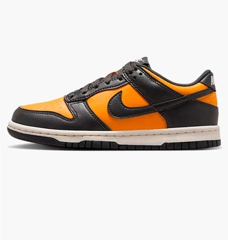 Кроссовки детские Nike Dunk Low Orange/Black 39 FB9109-701