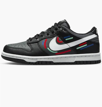Кроссовки подростковые Nike Dunk Low Nn (Gs) 38.5 Чорний FB8022-001