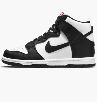 Кроссовки детские Nike Dunk High (Gs) 38 Чорно-білий DB2179-103