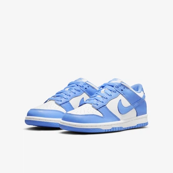 Кроссовки подростковые Nike Dunk Low 38.5 Синьо-білий CW1590-103