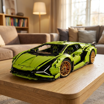 Конструктор Спортивный Суперкар Technic Lamborghini Sian FKP 37, 3696 деталей