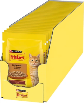 Вологий корм Purina Friskies з індичкою 85 г