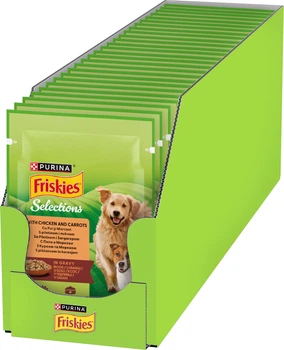 Вологий корм Purina Friskies Adult З куркою та морквою