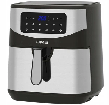 Аэрофритюрница DMS HF-7S XXL 7 л, 1800 Вт, 10 программ, цифровая