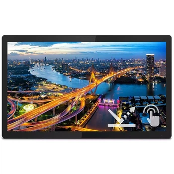 TFT 21.5" Philips 222B1TFL, IPS, 75Гц, сенсорний, VGA, HDMI, DP, USB-hub, HAS, чорний (222B1TFL/00)