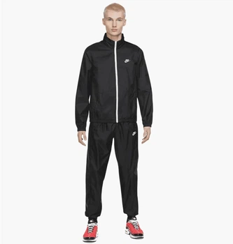 Спортивный костюм мужской Nike M Nk Club Lnd Wvn Trk Suit L Чорний DR3337-010