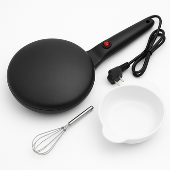 Электроприбор для блинов CREPE MAKER с быстрой готовкой черный
