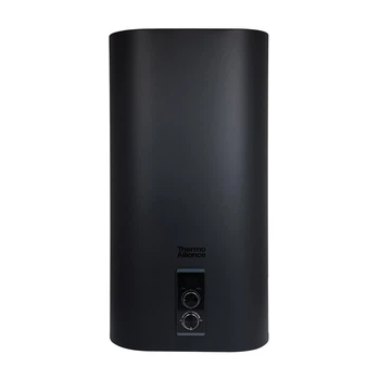 Водонагреватель электрический Thermo Alliance 50 л Black, плоский вертикальный, мокрый ТЭН 2 кВт (0,8+1,2) DT50V20G(PD)/2В