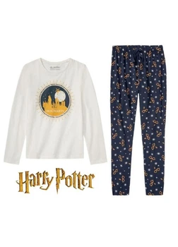 Піжама з принтом Гаррі Поттер Harry Potter біла синя 134 140 см артикул М199