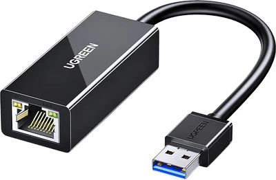 Сетевой адаптер Ugreen 20256 / USB 3.0 / Gigabit Ethernet