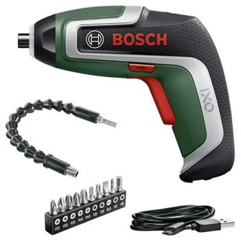 Wkrętarka akumulatorowa Bosch Home and Garden IXO 7 Flexi-Set 3.6 V 5.5 Nm 2 Ah z elastyczną przedłużką (06039E000A)