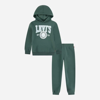 Детский теплый спортивный костюм (худи + штаны) Levi`s 726554103 80 см Зеленый (1159860178)