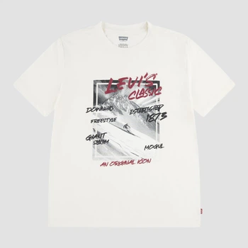 Детская футболка для мальчика Levi`s 790493992 104 см Молочная (1160746118)