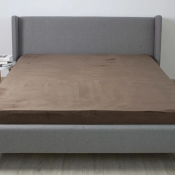Простирадло ТЕП "VELOUR" з резинкою Коричневий, 160x200