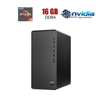 Рабочая станция HP Pavilion M01-F0014 Tower / Ryzen 3 3200G (4 (4) ядер по 3.6 - 4 GHz) / 16 GB DDR4 / 256 GB SSD / nVidia Quadro K2200, 4 GB GDDR5, 128-bit / Win10 Lic б/у