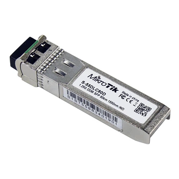 SFP-модуль MikroTik S-55DLC80D 1,25G SM 80 км 1550 нм (4BEACFE99907)