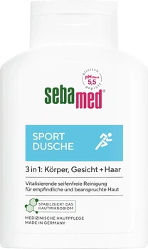 Гель для душа Sport 2in1 для кожи и волос sebamed, 200 мл