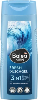 Гель для душа мужской освежающий Balea MEN, 300ml