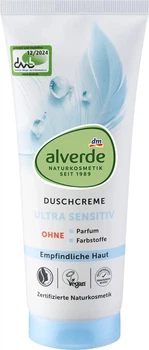 Кремовый гель душ Ultra Sensitive alverde NATURKOSMETIK, 200 ml