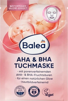 Тканинна маска AHA & BHA Balea 1 шт