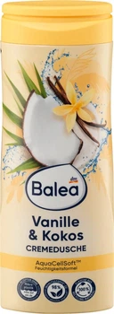 Гель-крем для душа ваниль и кокос Balea, 300 мл.