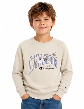 Світшот Champion ДМ011687 (307655) колір бежевий (ДМ011687 - 249965)