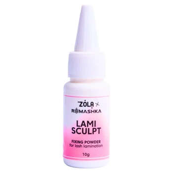 Фиксирующая пудра для ламинирования ресниц ZOLA x Romashka LamiSculpt 10 г