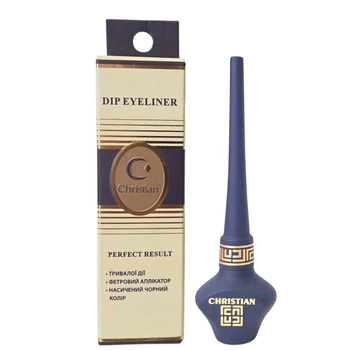 Подводка для глаз Christian Dip Eyeliner твердая кисточка