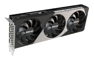 Відеокарта GeForce RTX 5080, Inno3D, X3, 16Gb GDDR7, 256-bit, HDMI/3xDP, 2617/30000 MHz, 16-pin (N50803-16D7-176068N)