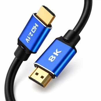 Кабель HDMI HDTV 8K@120Hz/60Hz 4K@144Hz/120Hz/60Hz 1 метр Stone переходник адаптер (ST-HD001-1M)