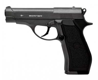 Пневматичний пістолет Borner M84/2 4.5мм — металева копія Beretta 84 з підвищеним комфортом