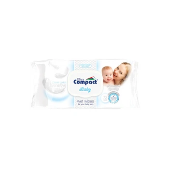 Детские влажные салфетки Ultra Compact Sensetive 72 шт с клапаном (8697420532437) (356436)