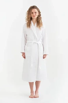 Халат Lotus Home - Waffle white 3XL