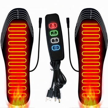 Надійні устілки з підігрівом від usb (ЮСБ) з регулюванням температури на кабелі (розмір 41-46/25-28,5 см)